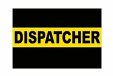 Thin Gold Line Dispatcher Decal Sticker