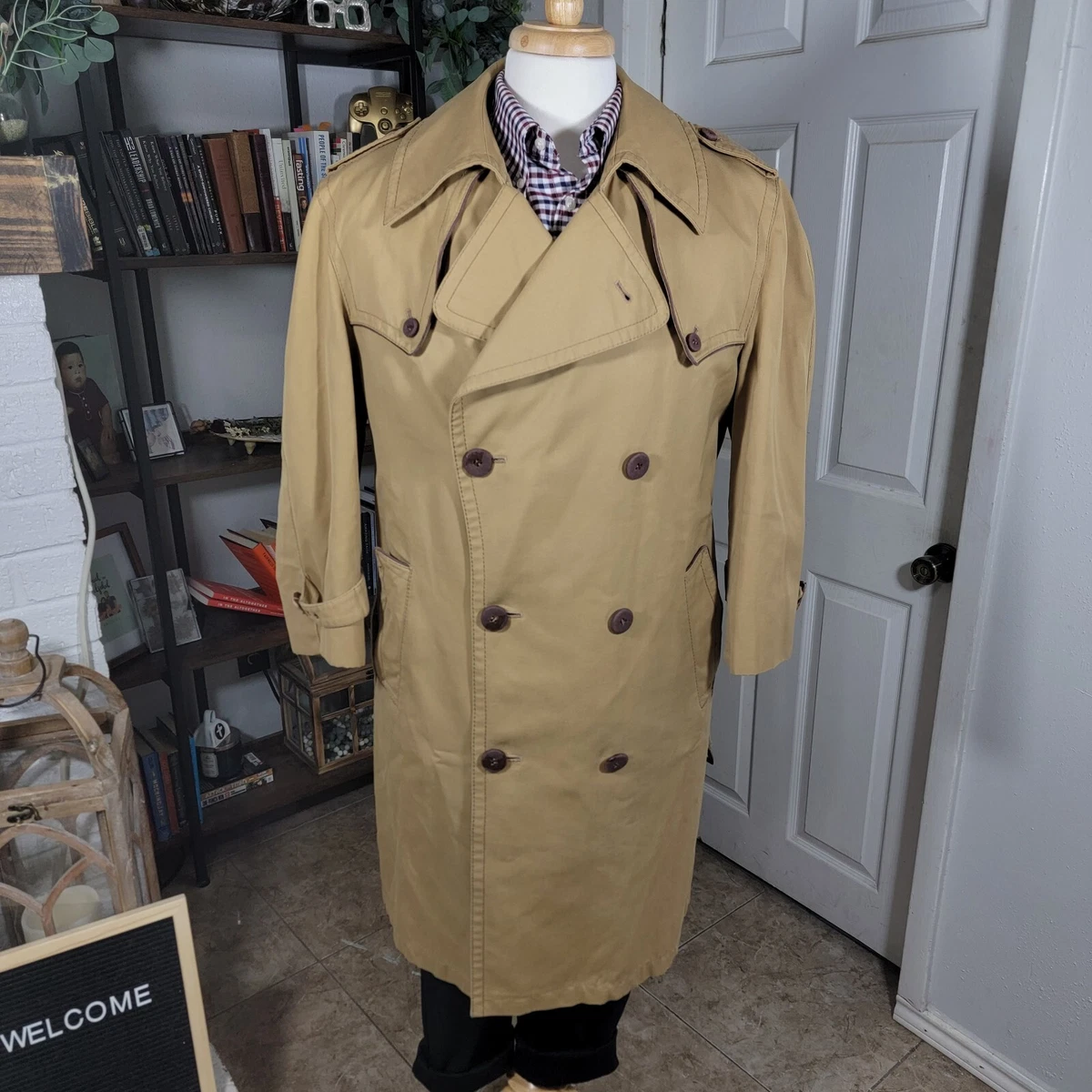 Saks fifth avenue trench best sale coat
