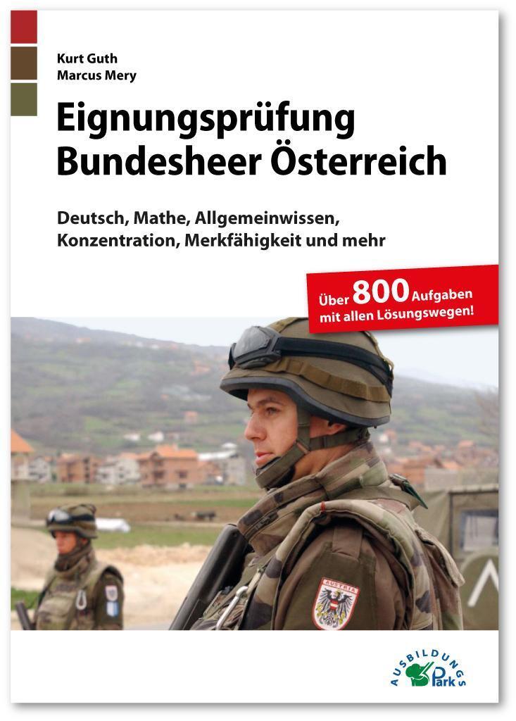 Thumbnail - Eignungsprüfung Bundesheer Österreich Kurt Guth 9783956241185