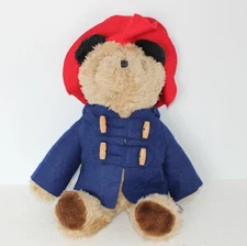 VINTAGE 1982 PADDINGTON PLUSH BEAR 14 INCHES HIGH ORIGINAL OUTFIT