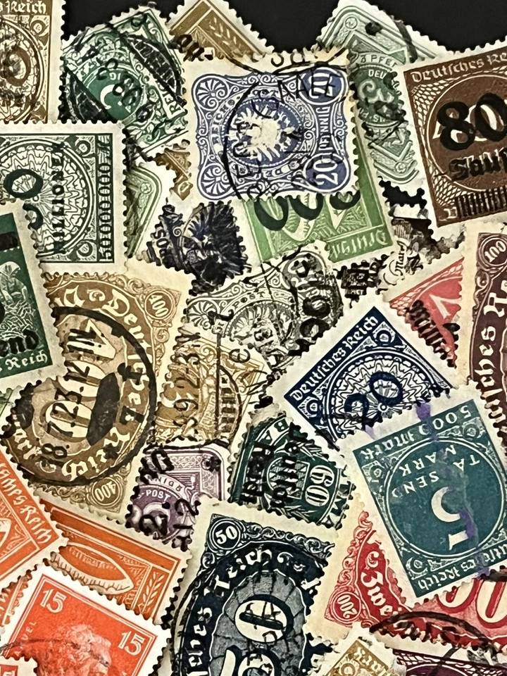 DEUTSCHES REICH - German Reich - with WWII, Collection of Stamps - USED/few MNH - Image 3 of 4