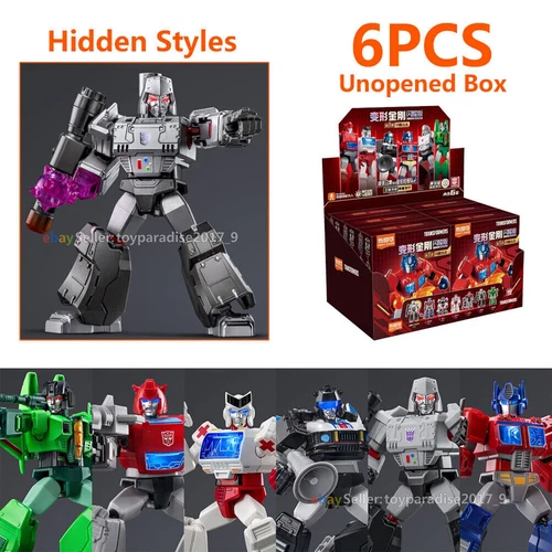 Blokees Transformers G1 Action Assembly Model Figure Blind Box Shockwave Galaxy4 - Picture 14 of 39