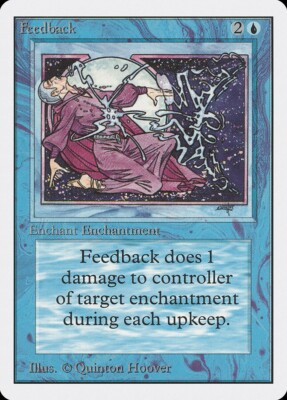 Feedback - Unlimited Excellent Magic MTG