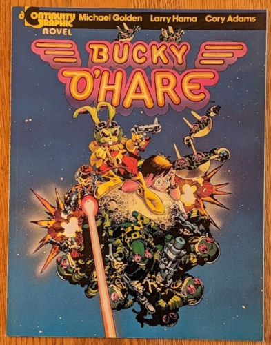 Bucky O'Hare Graphic Novel Continuity Larry Hama Michael Golden 1986 NM NICE!! - Foto 1 di 15