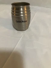CAPTAIN MORGAN SPICED RUM Alcohol ALUMINUM SHOT GLASS Cup Measure Marked