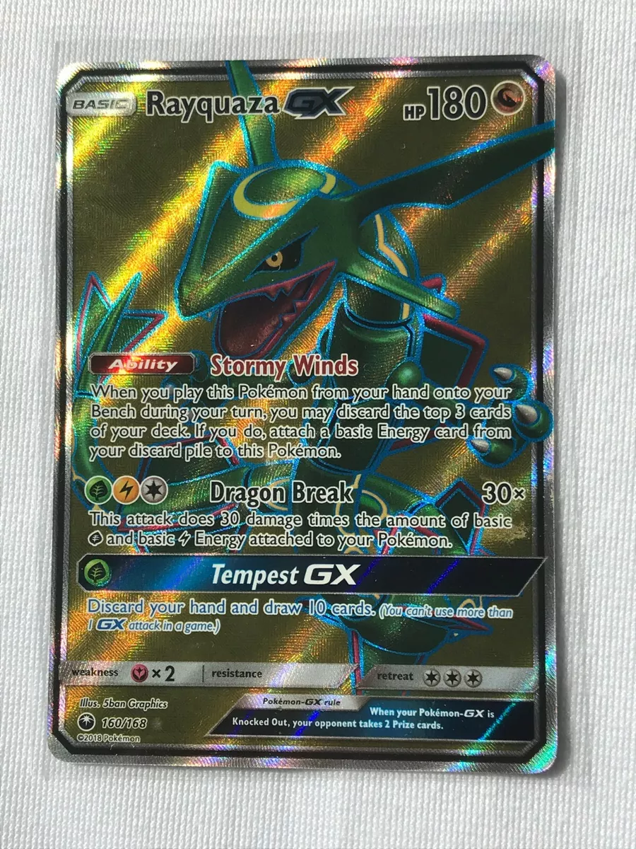 Rayquaza GX (Full Art) - Celestial Storm - Pokemon Card Prices & Trends