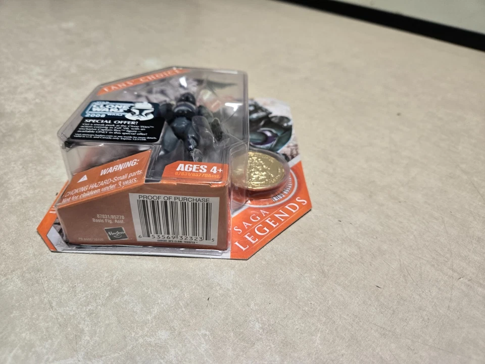 Moneda de Oro Star Wars 30 Aniversario Fan's Covert Ops Clone Trooper Hasbro Nueva  Foto 3 de 4