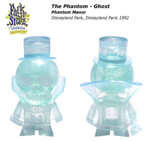 Park Starz Series 4 Disney Vinylmation The Phantom Ghost Variant Paris - Bild 3 von 3