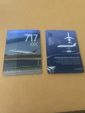 NEW RELEASE 2025 Delta Air Lines Boeing 717 Pilot Trading Card #68
