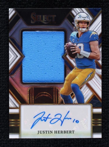 2022 Panini Select Justin Herbert #JUS-JH