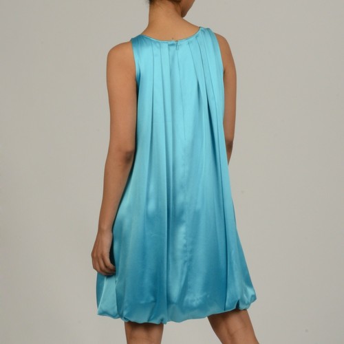 NEW Issue New York White Fit Size 8 Rose Embellished Short Bubble Evening Dress - Picture 7 of 7