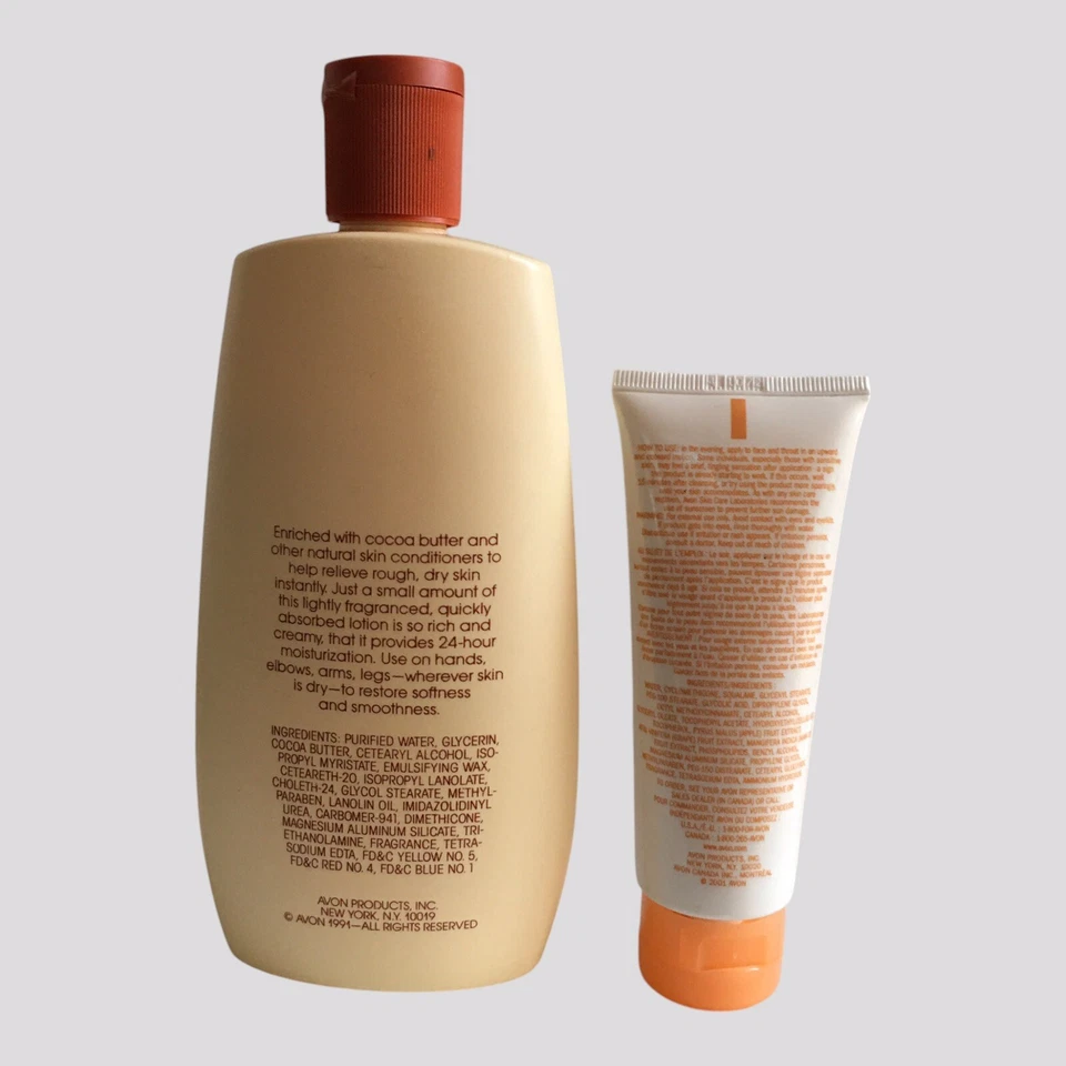 Loción extra cremosa Avon Care Deeply con manteca de cacao y crema de vitamina E definitiva Foto 2 de 4