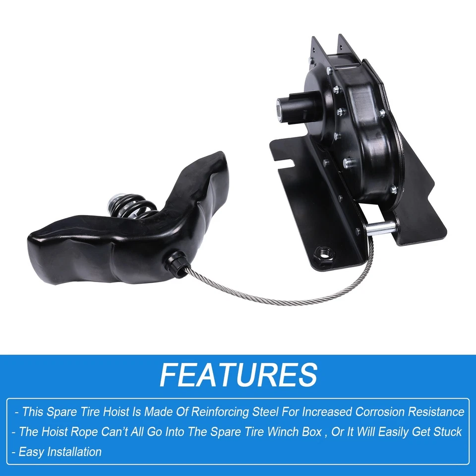 924-528 Cabrestante portador de polipasto de neumático de repuesto para Ford F-250 F-350 F-450 Super Duty NUEVO Foto 2 de 4