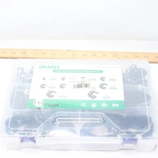 OURU Cable Clamps Assortment Kit 10 Sizes 110-pcs 