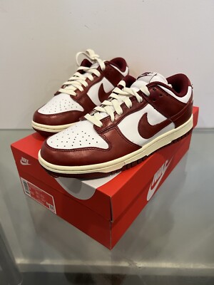 US 8W Nike Dunk Low PRM Team Red (Women's)   Free Shipping  