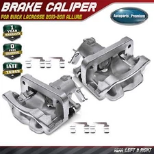 2x Rear Disc Brake Caliper with Bracket for Buick LaCrosse 2010-2011 Allure 2010