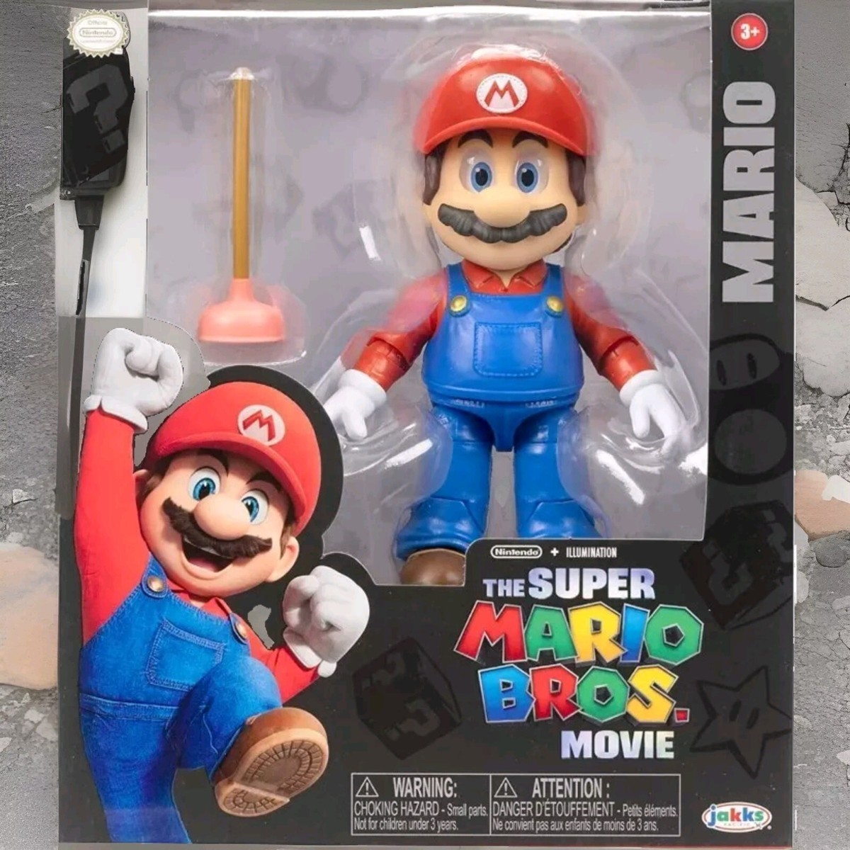 Mario de Micheli Manzu 1988年 Rare Super Mario Bros 3 Keshi Figures Japan Nintendo 1988