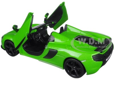 MCLAREN 650S SPIDER GREEN 1:24 DIECAST MODEL CAR BY MOTORMAX 79326