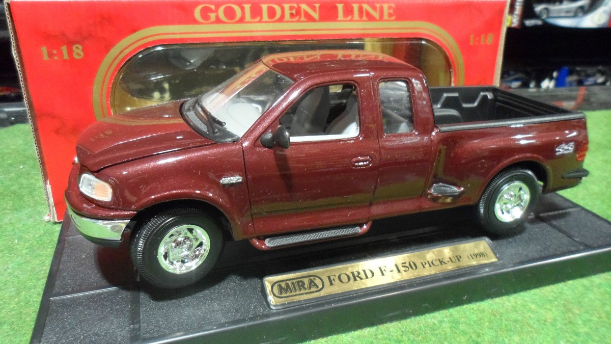 FORD F-150 PICK UP 1998 bordeaux 1/18 MIRA 06910 voiture