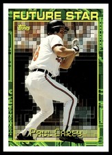 1994 Topps Paul Carey Baltimore Orioles #4