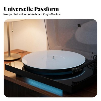 Acryl Plattenspielermatte Universelle Passform 12 Zoll Plattenmatte für DJs