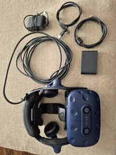 HTC Vive VR Pro Headset, Linkbox with Power Supply and Cables included