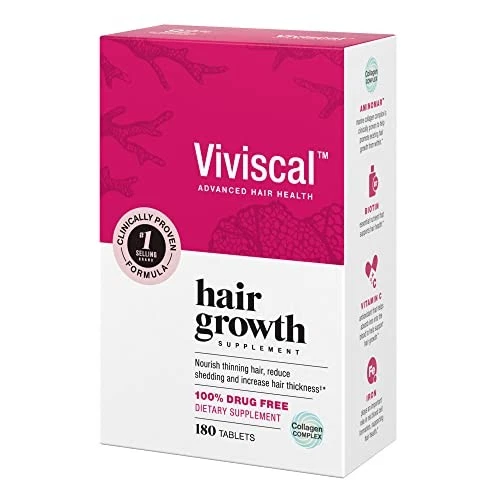 Viviscal Women's Hair Growth Supplements 180 Tablets - Image 4 of 4