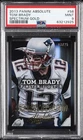 2013 PANINI ABSOLUTE SPECTRUM GOLD #58 TOM BRADY #/25 PSA 9