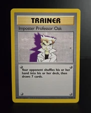 Pokémon TCG - IMPOSTER PROFESSOR OAK #73 - 4TH PRINT - BASE SET (1999/2000) - NM