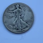 Liberty Walking Half Dollars 90% Silver 1944