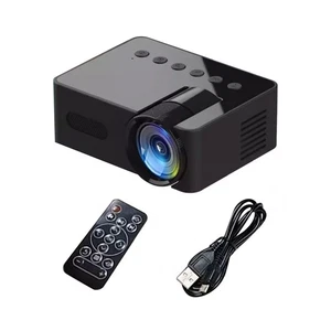 Mini Projecteur à usage domestique 1080P HD AUT/USB/Type-C Connectivité multifonctionnelle