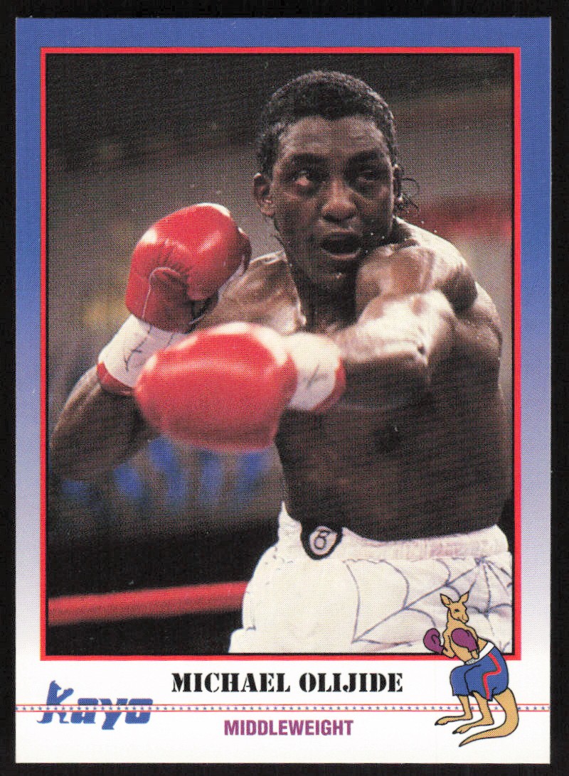 1991 Kayo Michael Olijide Boxing Card #027