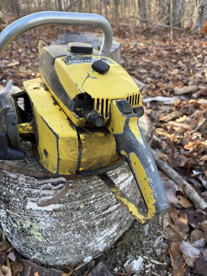 Mcculloch Pro Mac 55 Chainsaw Vintage Parts Or Repair - Image 3 of 4
