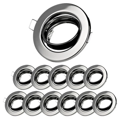 Einbaustrahler GU10 230V – Schwenkbare Deckenspots 68mm inkl. GU 10 Fassung - Bild 1 von 4