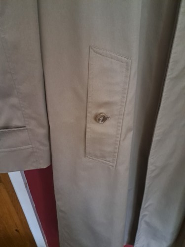 Gabardina clásica unisex DAKS London talla 40 regular en muy buena condición - Imagen 6 de 18