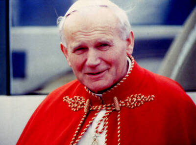 Visit of the Pope John Paul II to Santiago de Compostela, 9th Nove- Old Photo 4