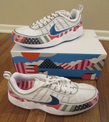 Nike Air Zoom Spiridon Parra Size 11.5 White Multi-Color AV4744 100 New NIB DS 
