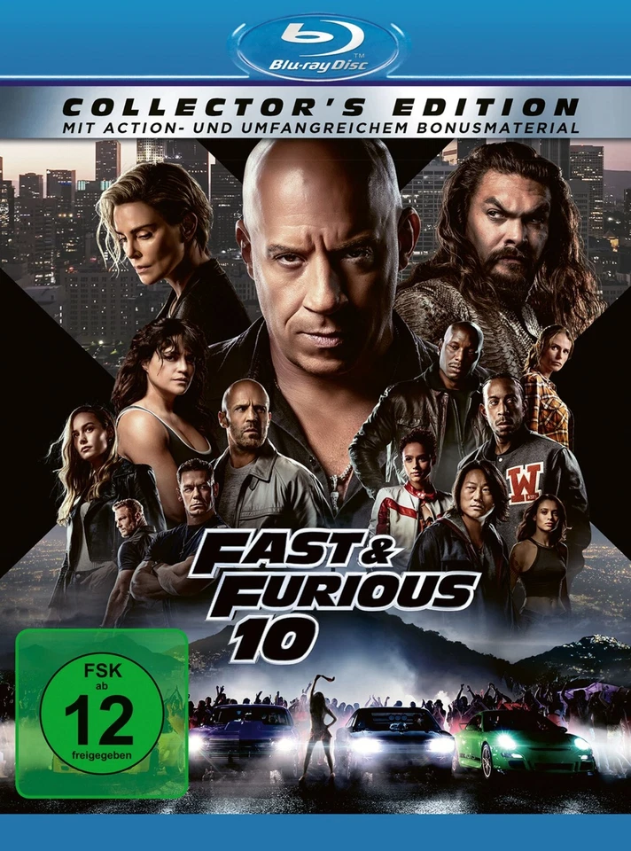 Fast & Furious - Teil: 10 [Blu-ray/Neu/OVP] Vin Diesel, Jason Momoa, Michelle Ro - Bild 3 von 4