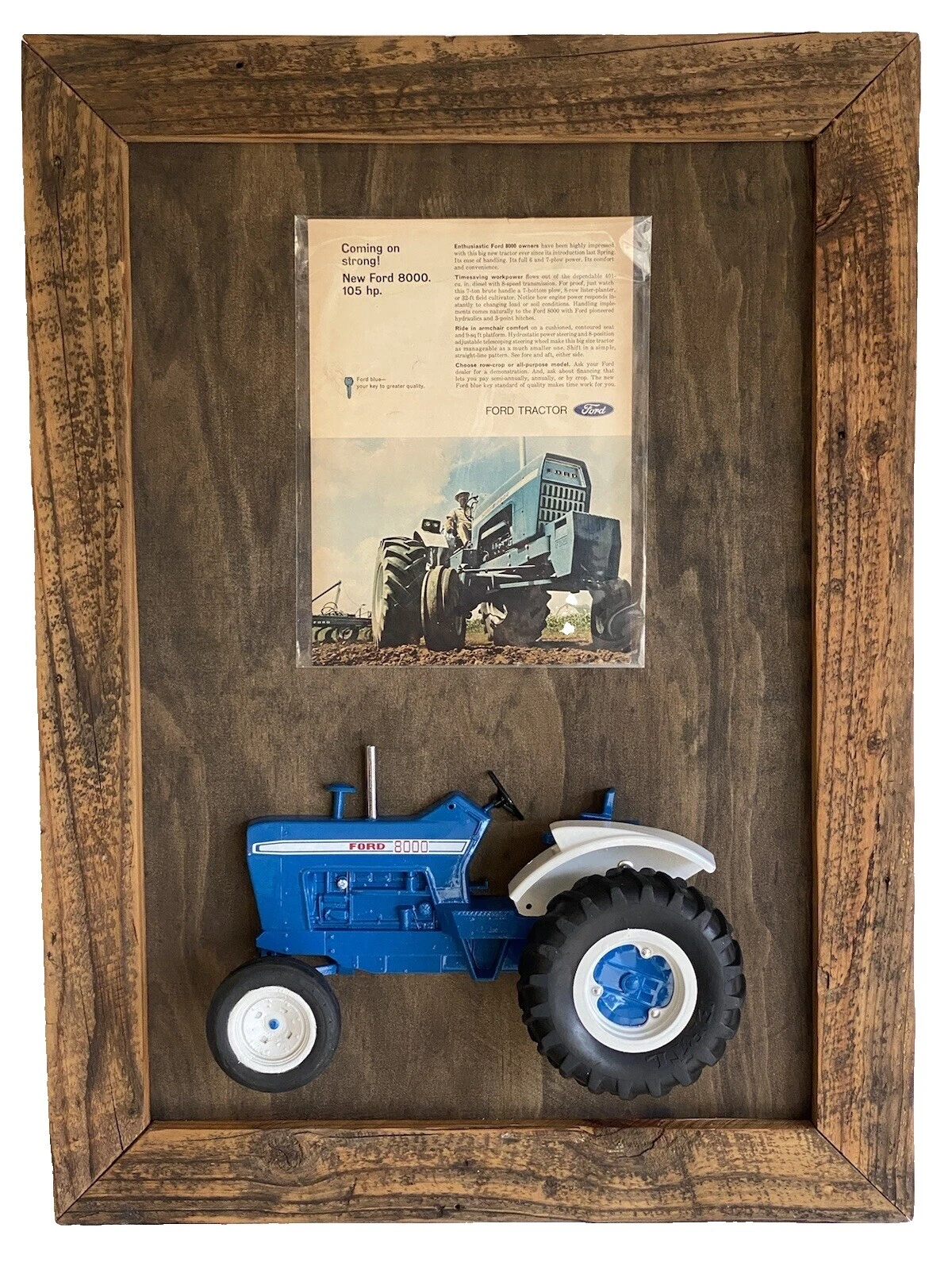 1:12 Ford Tractor Vintage Manufacture Diecast Farm Vehicles