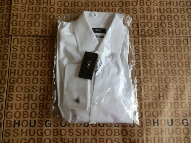 hugo boss easy iron regular fit