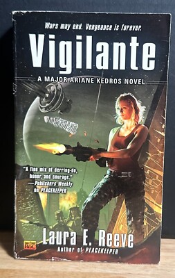 VIGILANTE by Laura E. Reeve - 1st Printing, ROC/Penguin Paperback, October 2009
