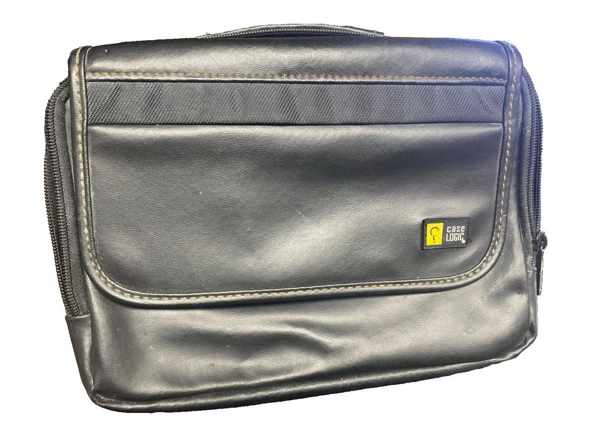 Case Logic® Carrying Case, Black, Leather, Portable DVD Player