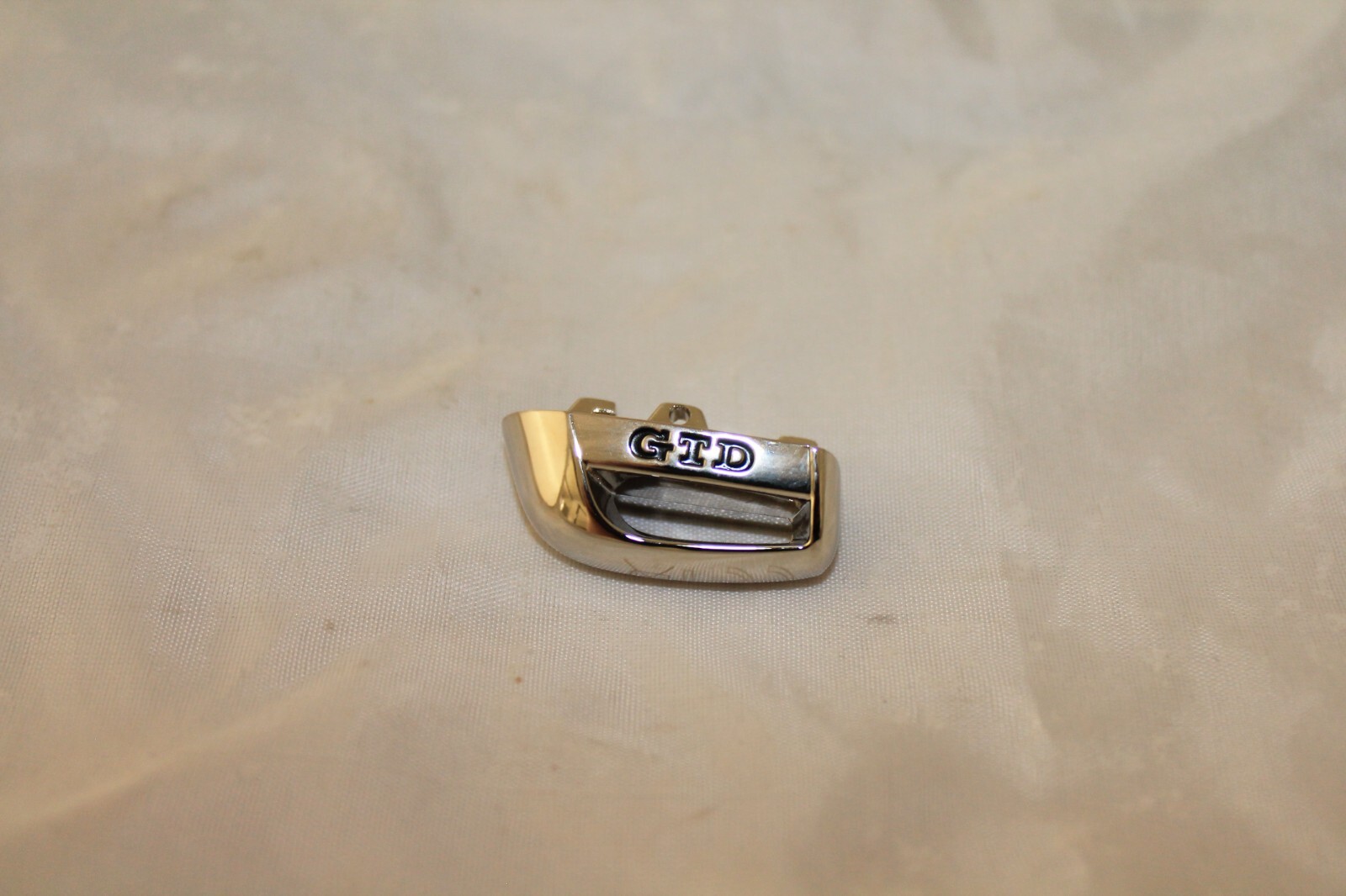 VW Volkswagen Golf 7 VII Polo GTD Design Schlüsselkappe Chrom  