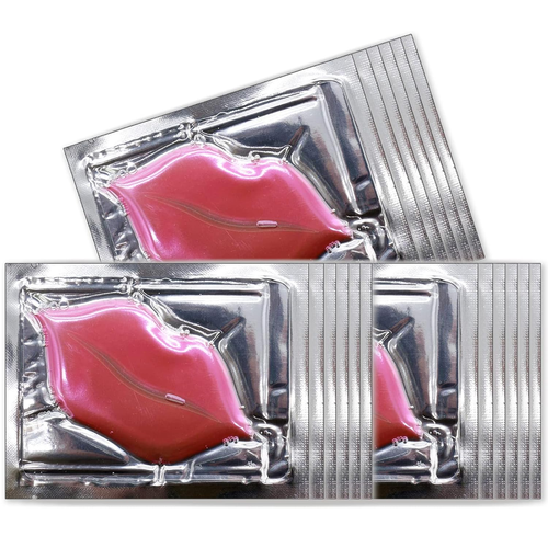 30 PCS Moisturizing Lip Mask Crystal Lip Care Pads Mask for Moisturizing & Reduc