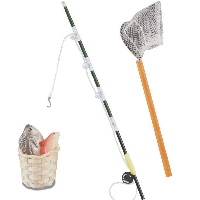 Fishing Accessories 1.487/4 Reutter Dollhouse Miniature - Image 2 of 2