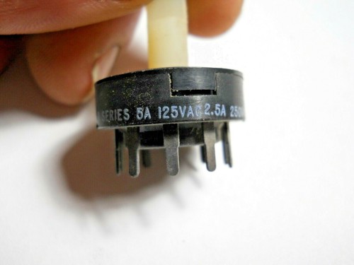 Switch, 8 Position Rotary, C&K R Series (NOS, New Old Stock)(QTY 5 ea)D24 - Picture 3 of 6
