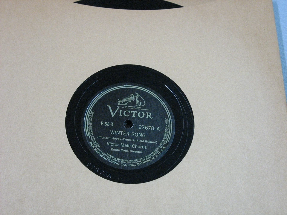 1941 When Good Fellows Get Together Victor Male Chorus P/98 78 RPM 4 Record Set - Image 4 of 4