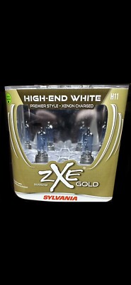 Sylvania Silverstar ZXE GOLD H11 Pair Set H11SZG.BP2 Sylvania Silverstar ZXE GOLD H11 Pair Set H11SZG.BP2