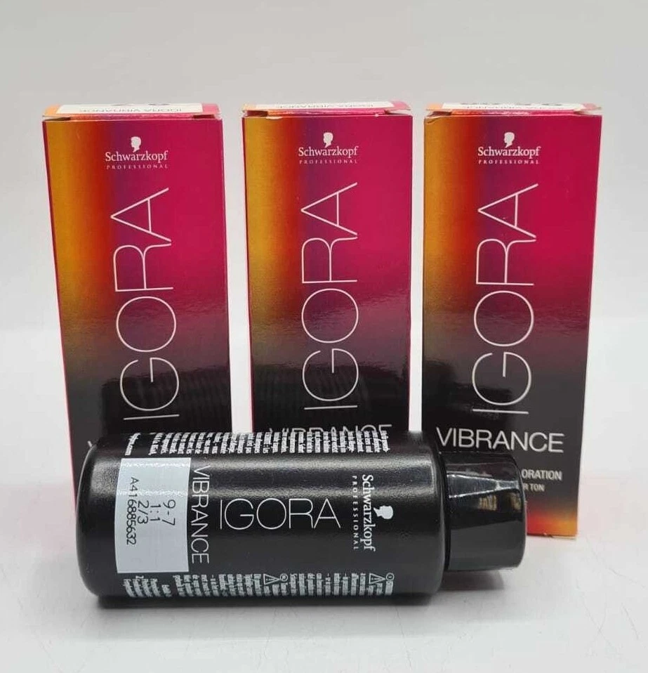 Schwarzkopf Igora Vibrance Tone on Tone Coloration verschiedene Nuancen 60ml F32