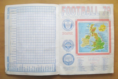 PANINI Football 79 1979 COMPLETE Football Sticker Album *Fair/Good Condition* - Picture 2 of 8